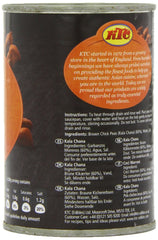 - Hnědá cizrna (konzerva), balení 12 ks (12 x 400 g)