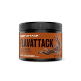 Body Attack Flavattack®, Double Choc Brownie, 250 g / 83 porcí Aromas Naty Shop 250 gramů Double Chocolate Brownie