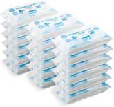 Dětské ubrousky Amazon Ultra Sensitive, 1080 ubrousků, neparfemované, 18 balení po 60 ubrouscích (dříve značka Amazon, identický produkt)