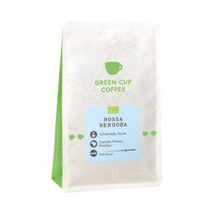 Coffee - Nossa Senhora I 100% Arabica I Kaffeebohnen 250g I Ideal für Moka kanne, Siebträger, Vollautomat, Brühkaffee und French Press mit schokoladig, nussigen Aromen I dunkle Röstung