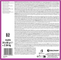 WHISKAS PURE DELIGHT Hrană umedă în jeleu 24 x 85g Ragout clasic (4 pachete) 48 pliculețe porționate