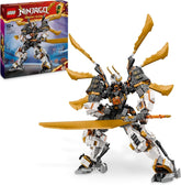 LEGO NINJAGO Coleova dobrodružná hračka Titan Dragon Mech pro děti 1 minifigurka Ninja herní sada Dárek k narozeninám pro chlapce a dívky 12 let stará fantasy herní sada 71821 Stavebnice Besuche den LEGO-Store Výchozí název