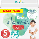Plenky PAMPERS Harmony Pants, velikost 5, plenky 80 (12-17 kg)