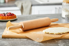 Westmark Teig-/Backrolle/Nudelholz, aus Buchenholz, délka: 46 cm, Holz, Woody, Hellbraun, 30012270