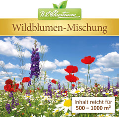 Wild Flower Mix NL Chrestensen | 5L vědro pro 500-1000 m² | Vytrvalá semena květin | Louka s divokými květy pro včely a motýly | Na zahradu, louku