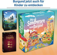 Ravensburger 24687 Castelele de nisip din Burgundia - Joc pentru copii de la 5 ani, pentru 2-4 jucători