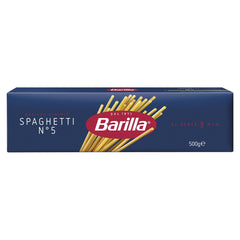 Barilla Pasta Klassische Spaghetti n.5 aus vysoce kvalitní Hartweizen immer al dente, (1 x 500 g), geschmacklos