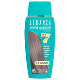 Leganza Natural Balm Hair Dye Colour 71 Café Latte | Vopsea de păr fără amoniac | Îmbogățită cu 7 uleiuri naturale | 150 ml Vopsea pentru par Naty Shop 71 Cafe Latte