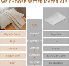 LOFE Pernă organică de hrișcă pentru dormit, 35,6 X 50,8 cm, reglabilă, respirabilă pentru un somn răcoros, suport cervical pentru cei care dorm pe spate și lateral (Tartary Buckwheat Hulls) Perne standard Naty Shop