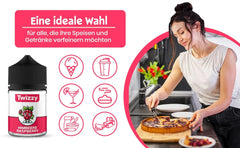 Twizzy, intenzivní malinová příchuť, 60 mililitrů Arome Naty Shop