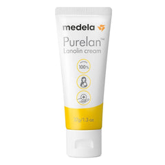 Medela Purelan 37G Lanolin Nipple Cream - crema pentru mameloanele dureroase și pielea uscată, 100% naturală, hipoalergenică Accesorii Hrana si Alaptare Bebe Naty Shop