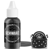 Colorant alimentar gel negru - 40 g colorant alimentar pe bază de gel, colorant alimentar fără zahăr, foarte concentrat, pentru coacerea prăjiturilor, macaroanelor, glazurii, fondantelor, fursecurilor, gogoșilor