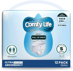 Prémiové inkontinenční kalhotky pro dospělé, vysoká savost, velikost S, 12 kusů