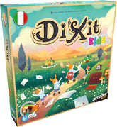 Asmodee Kids - Dixit Kids, desková hra pro představivost a fantazii pro děti a celou rodinu, ilustrované hrací karty, 3-6 hráčů, věk 6+, 25 min, italské vydání