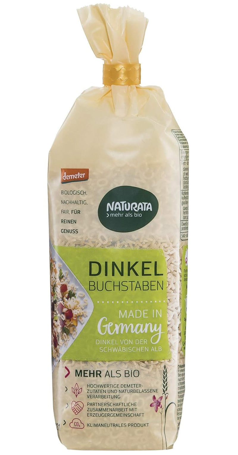 Písmena, špaldová mouka světlá 1 x 250 g