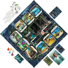 Joc de societate Cluedo Conspiracy de la Hasbro Gaming pentru adulți și adolescenți, versiunea germană a jocului de mister, pentru 4-10 jucători și cu vârsta de 14 ani și peste