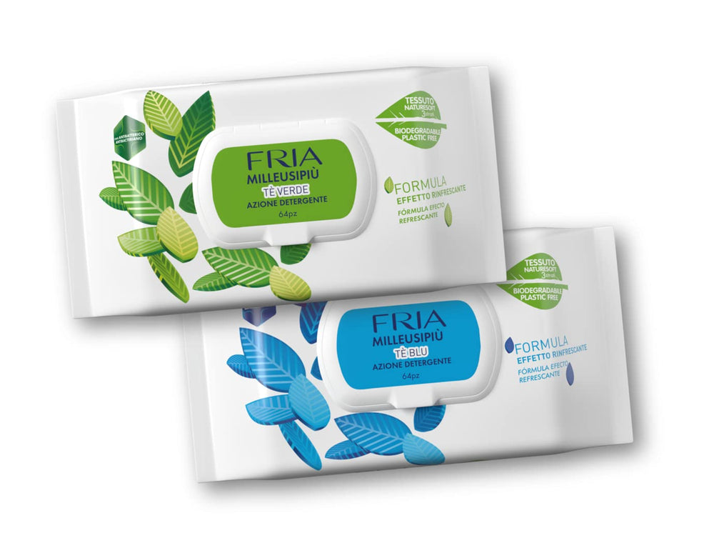 MilleusiPiu Maxi s víčkem, 64 vlhčených ubrousků, 64 jednotek