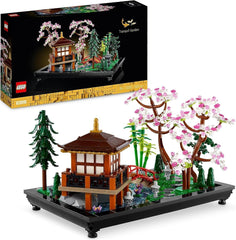 Lego Icons Garden Of Silence - Set Zenové botanické zahrady pro dospělé s lotosovým květem - Přizpůsobitelná dekorace na stůl inspirovaná Japonskem - Dárek pro ženy a muže 10315 Stavebnice Besuche den LEGO-Store Garden