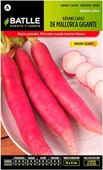 Batlle Gemüsesamen - Radieschen Riesig Lang - Mallorca (1800 Samen)
