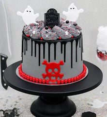 Super Drip Black Cake Glaze Cake Melts Chocolate 300 grame Glazuri si Decor Naty Shop