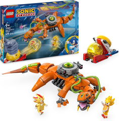 LEGO Sonic the Hedgehog Super Shadow vs. Dárek pro hráče Biolizard pro chlapce a dívky sběratelská sada her pro děti a fanoušky videoher s figurkami postav 77003 Stavebnice Besuche den LEGO-Store Výchozí název