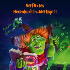 Kosmos 683498 Pavoučí jed a žabí sliz: Co je v kotli? Zábavné pexeso pro 2-4 hráče, desková hra, hra pro děti od 6 let.