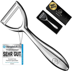 Premium Peeler din oțel inoxidabil pentru fructe și legume Peeler Naty Shop Y Peeler