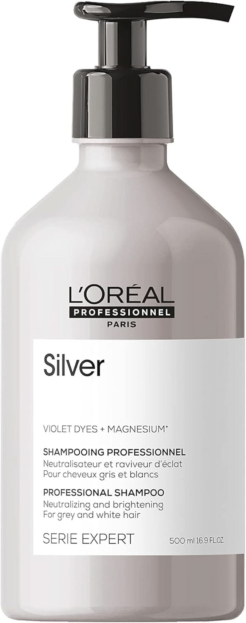 L'Oréal Professionnel Serie Expert Silver, Šampon, 500 ml Sprcha a vana Naty Shop