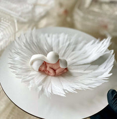 Jedlá dekorace, křest, klobouk