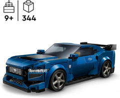 LEGO Speed Champions Minifigurky sportovních aut Ford Mustang Dark Horse Hračka pro děti ke stavění, hraní a vystavování, dárek pro chlapce, dívky a fanoušky aut 9 let staré 76920 Stavebnice Besuche den LEGO-Store