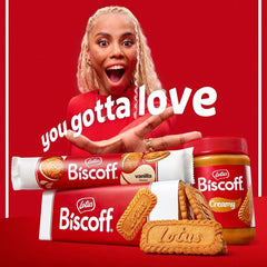 Lotus Biscoff | Biscuite caramelizate, Biscuite cu ciocolată caramelizată și Gallette Bretone | 160 de biscuiți ambalați individual | Doar ingrediente naturale | 160 x 1 | 1,1 kg