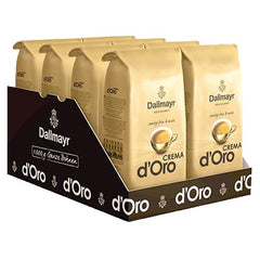 Crema d'Oro, boabe de cafea, 8000g (8x1kg)