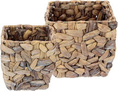 Set de jardiniere cu zambile de apă, ghiveci, recipient, ghiveci de flori, ghiveci de flori, coș de plante, jardinieră, bol, ghiveci decorativ, ghiveci decorativ țesut, jardinieră, vază, coș, ghivece de flori pentru flori și plante artificiale