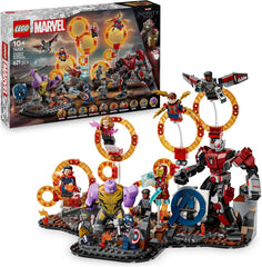 LEGO ǀ Marvel Avengers: Endgame Letzter Showdown - Bauspielzeug s 10 minifigurkami, darunter Captain America, Iron Man, Black Panther & Dr. Strange - Kreatives Geschenk für Jungen und Mädchen 76323