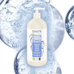 SANTE Natural Cosmetics Șampon de hidratare intensă Aloe Vera + extract de mango Duș și baie Naty Shop