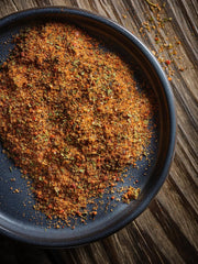 Fuchs Gourmet Selection Klassisch/Heimisch – Bratkartoffel Gewürzsalz, nachfüllbares Kartoffel Gewürz, Salz zum Würzen von Brat- & Ofenkartoffeln, Pommes Frites & Co, vegan, 70 g