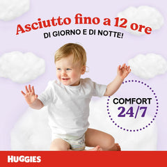 Plenky Huggies Ultra Comfort, velikost 5 (12-17kg), 56 Bal