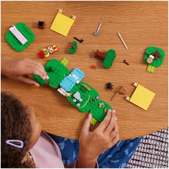 LEGO Animal Crossing Mimmis distracție în aer liber, jucărie creativă pentru copii, set de animale cu figura iepurelui din jocul video, cadou pentru fete și băieți de la 6 ani 77047 Seturi de constructie Besuche den LEGO-Store