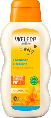 WELEDA Organický dětský měsíčkový krém do koupele - s mandlovým olejem, 200 ml Mother and Child Naty Shop