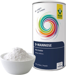 Raab Vitalfood® D-Mannose Pulver (220 G) - Frei Von Zusätzen, Vegan, Glutenfrei, Gut Löslich, Mit Meßlöffel in Der Dose, Vorratspackung, 100% D-Mannose (Gewonnen Aus Mais) Sladidla 20 G Naty Shop1E2r