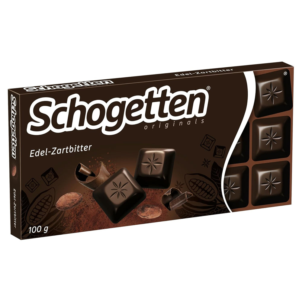 Hořká čokoláda Schogetten (50% kakaa), 100g