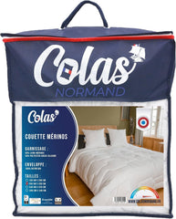 COLAS NORMAND Quilt, 200 X 200 Cm, bumbac organic și lână Merino, cald, lavabil la mașină la 30 °C Plapumi si pilote Naty Shop Titlu implicit