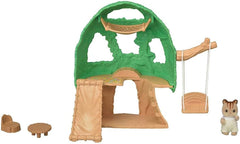 Sylvanian Families 5318 Baby Adventure Tree House - Hrací sada Domeček pro panenky Domky pro panenky Naty Shop