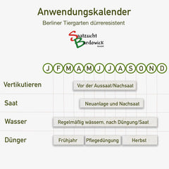 1-30 Kg Rasensamen Berliner Tiergarten Gebrauchsrasen - Für Trockene Standorte - Qualität Zum Fairen Preis (10 Kg)