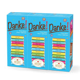 Heidel Thank You tyčinky mléčné čokolády 3x80g, 16 mini-tyčinek po 5g v balení, Různé projevy vděčnosti, Skvělý tip na dárek