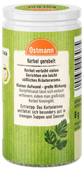 Ostmann Gewürze - Kerbel gerebelt | Kräuternote für Lammgerichten und deftige Eintöpfe | 8 g v Der Streudose