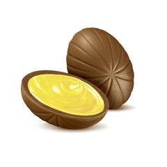 RCP Verpoorten Minis, vaječné lanýže, alpská mléčná čokoláda, tekutá náplň, obsahuje alkohol, skvělý dárek, 110 g (balení 2 ks)