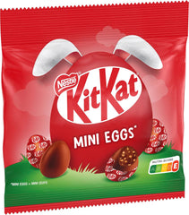 NESTLÉ Mini Eggs, malá vajíčka z mléčné čokolády s krémovou náplní a křupavými kousky, 1 balení (1 x 89 g)