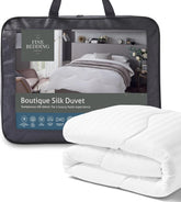 Boutique Silk Comforter Luxusní povlečení Lze prát v pračce (13,5 Tog Double Bed) Naty Shop Přikrývky a přikrývky 13,5 Tog Double Bed