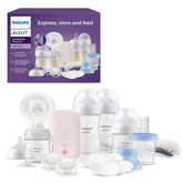 Philips Avent Elektrische Natural Motion Milchpumpe - Set Zum Abpumpen, Aufbewahren Und Füttern Inkl. Flaschen, Schnuller Und Becher (Modell SCD340/31) Potraviny a doplňky pro kojení Bebe Naty Shop